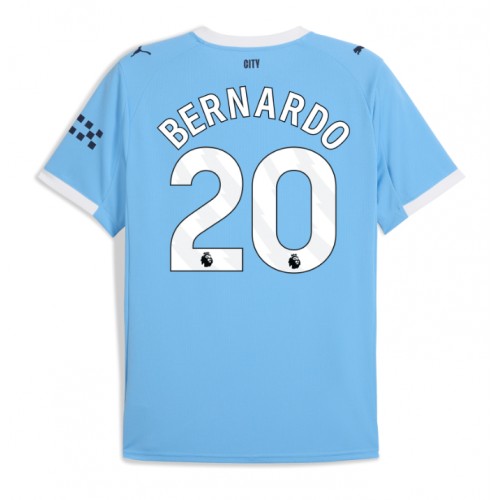 Stroje piłkarskie Manchester City Bernardo Silva #20 Koszulka Podstawowej 2025-26 Krótki Rękaw
